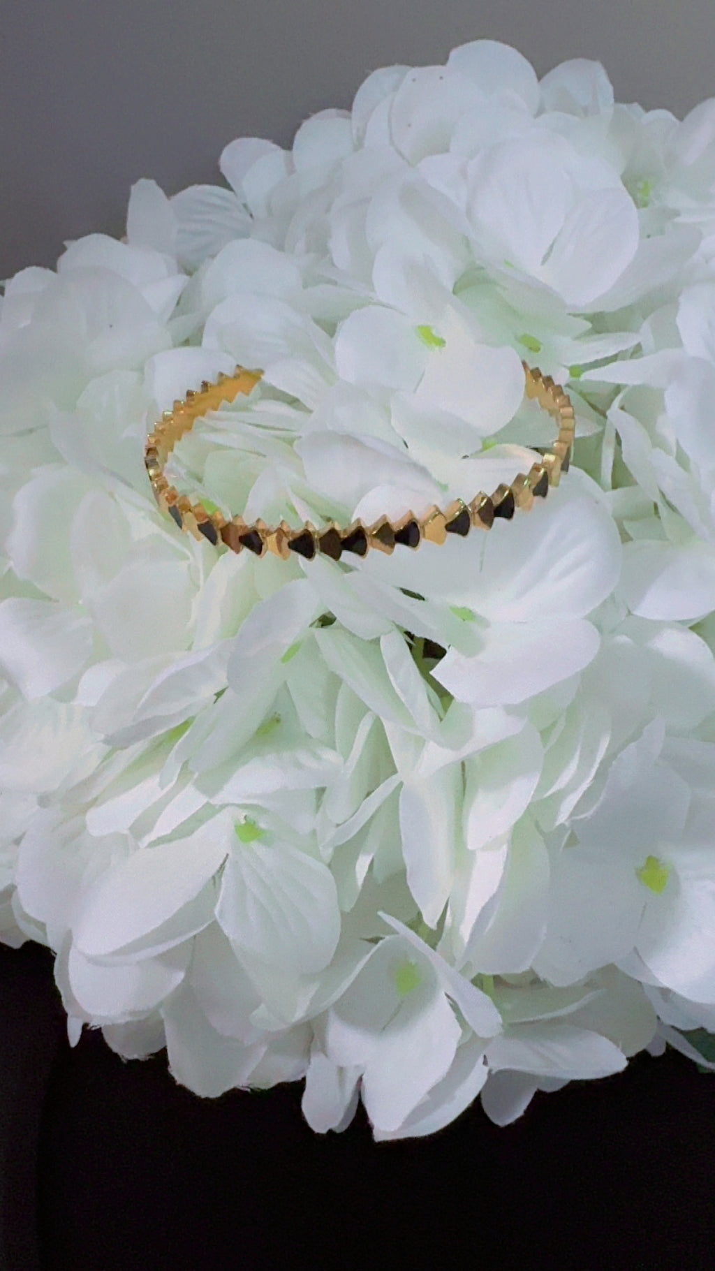 Gold-Plated Heart Link Bracelet