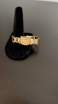 Hello Kitty, head double finger ring
