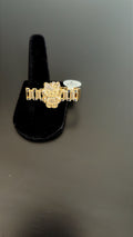 Hello Kitty, double finger ring