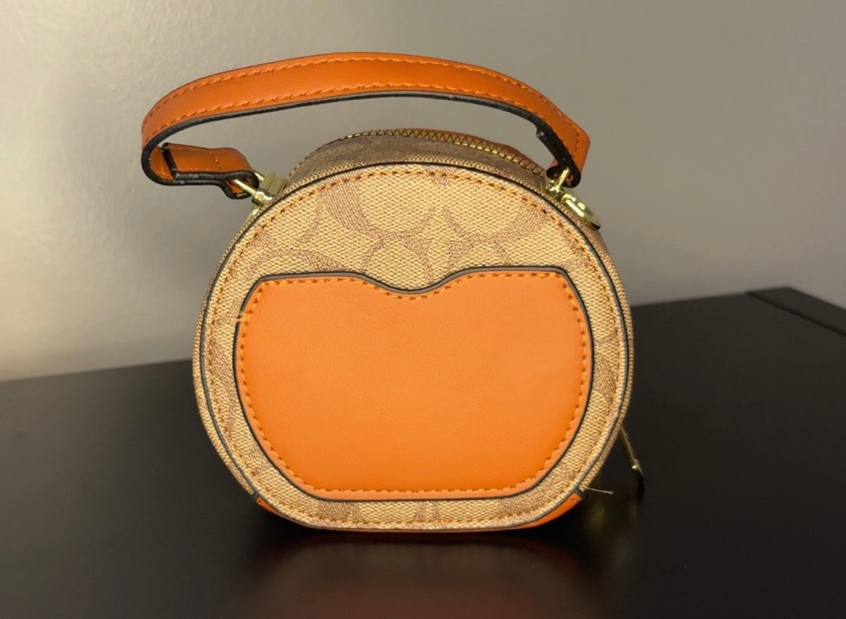 Round coach mini crossbody bags