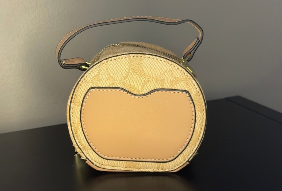 Round coach mini crossbody bags