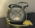 Round coach mini crossbody bags