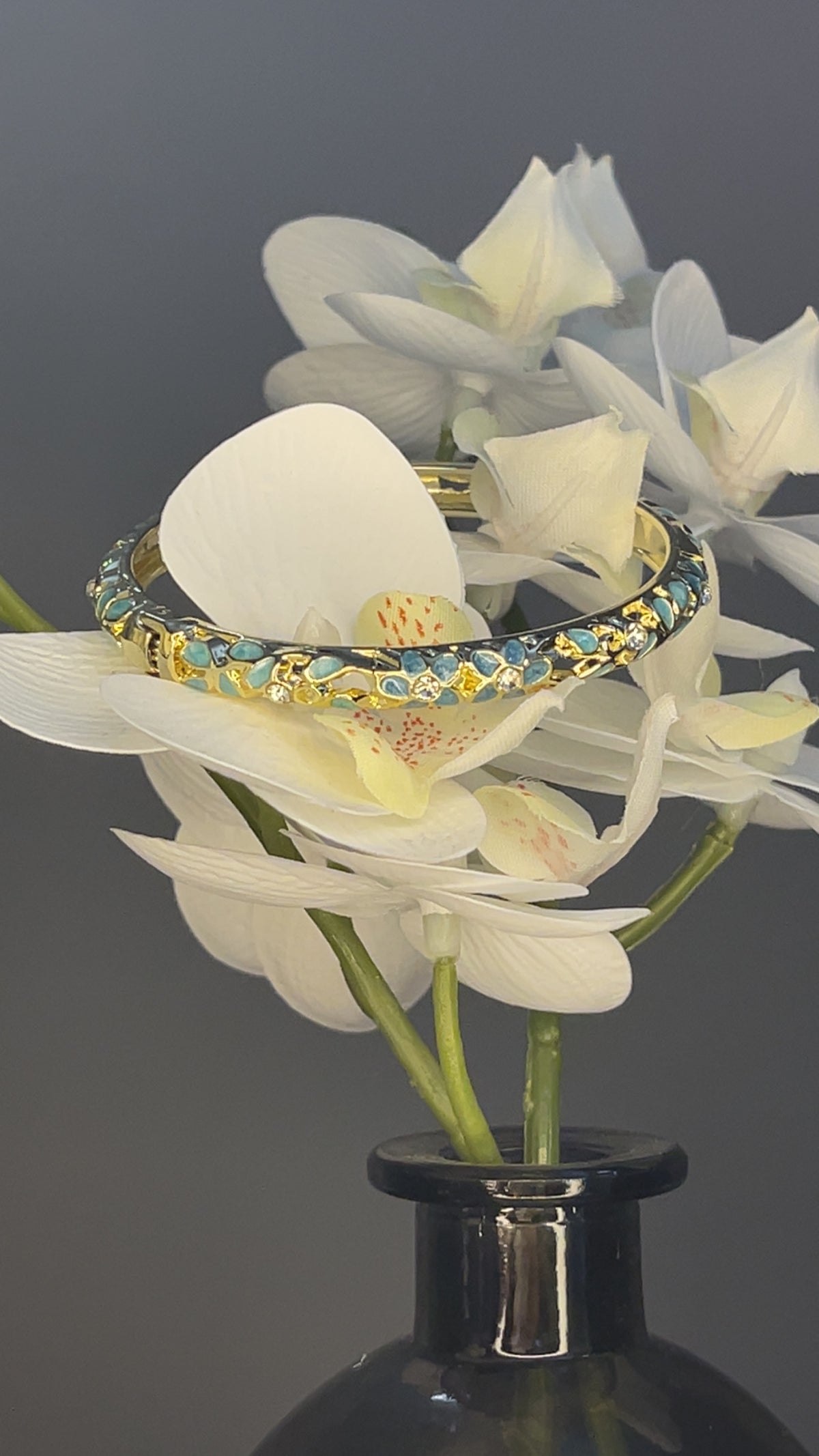 Royal Turquoise Garden Bangle