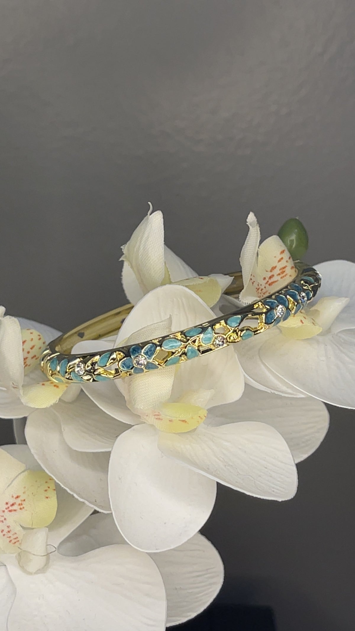 Royal Turquoise Garden Bangle