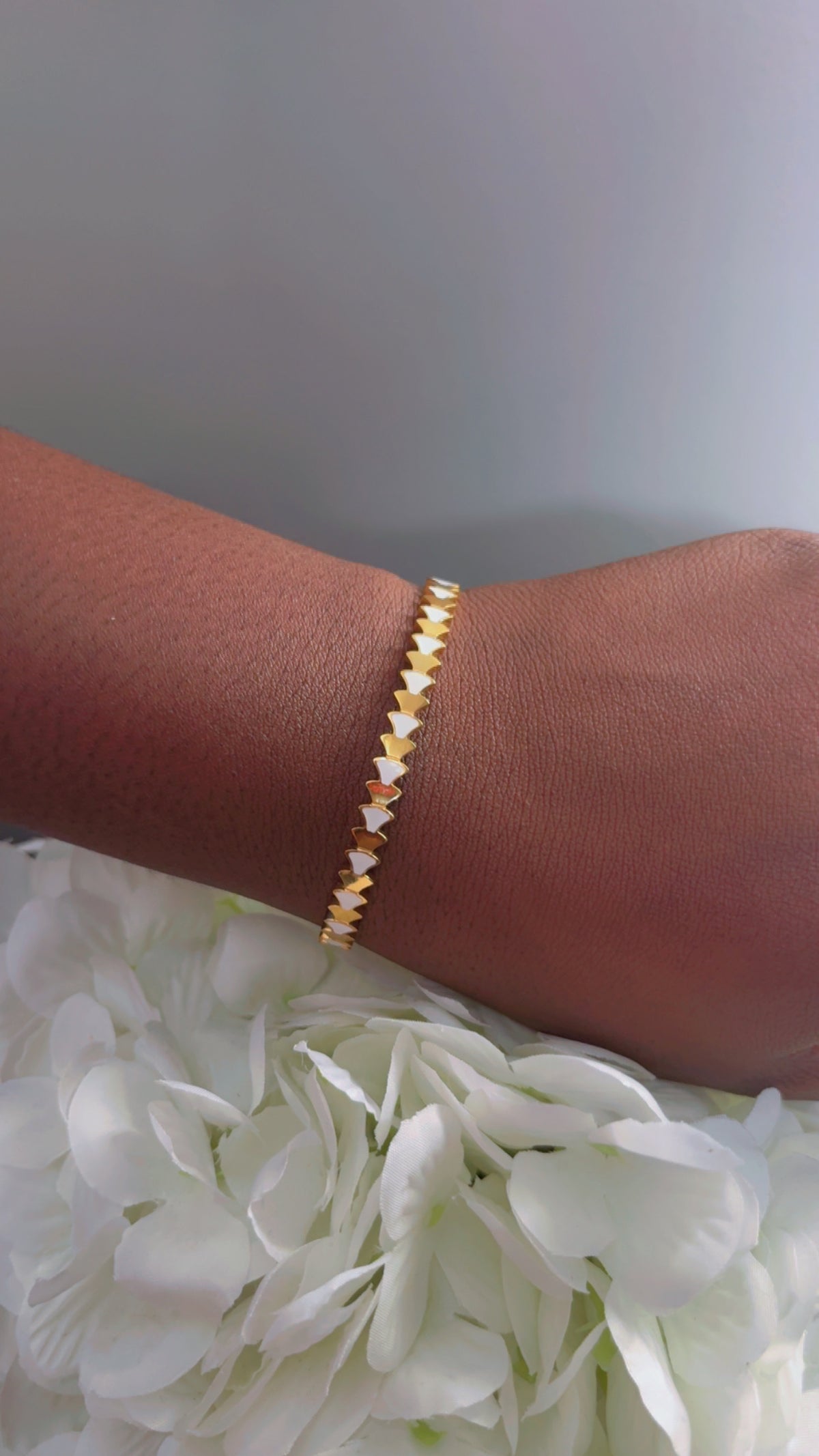 Starlight Gold Tennis Bracelet