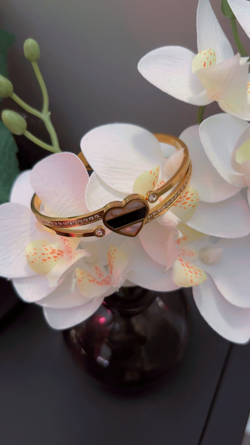 Lovers Heart Stainless Steel Bracelet