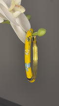 Sunshine Blossom Crystal Bangle
