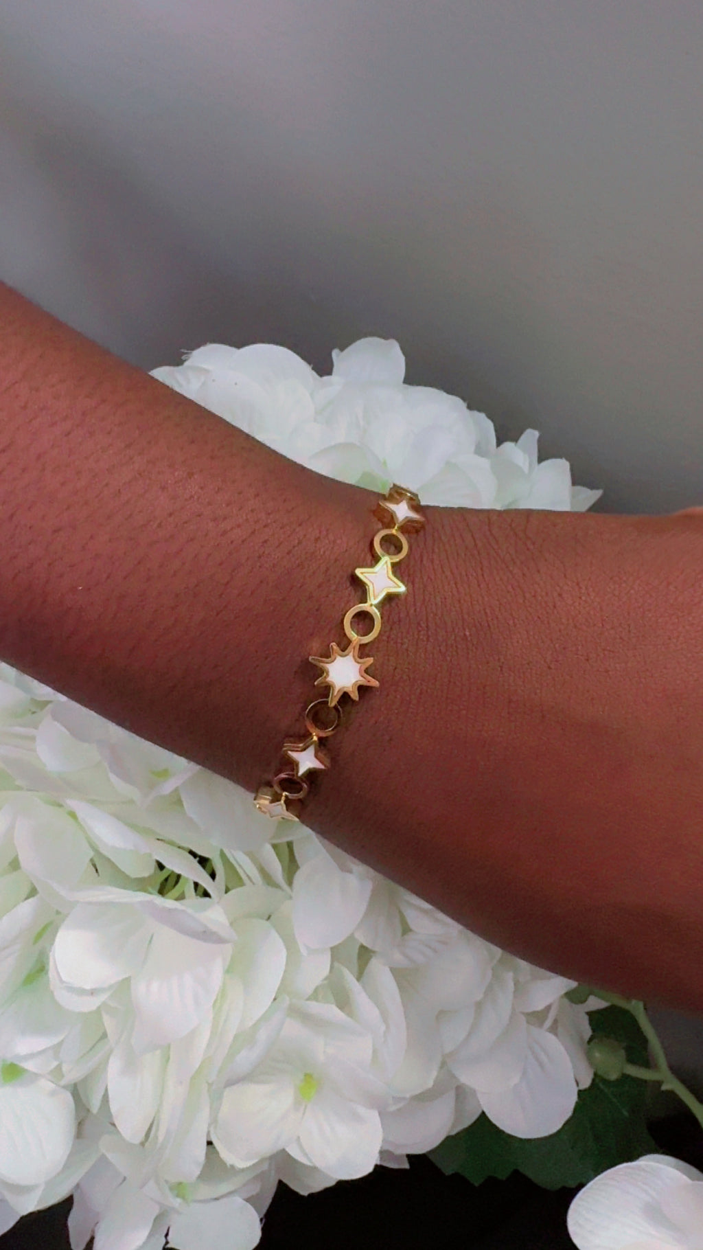 Cosmic Charm Gold Star Bracelet